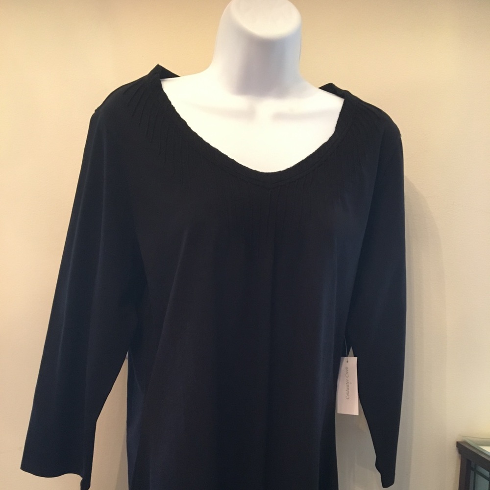 COLDWATER CREEK TOP NWT